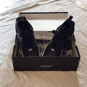 Nike Undercover Jun Takahash Black Air Force 1 low Sneakers 7w/ 5.5 kids